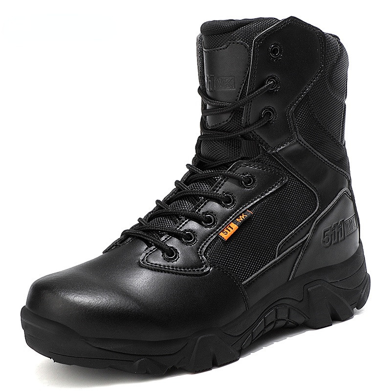 High Quality Military Leather for Men Combat Infantry Tactical Boots Askeri Bot Bots Army Shoes Waterproof 230327 257b
