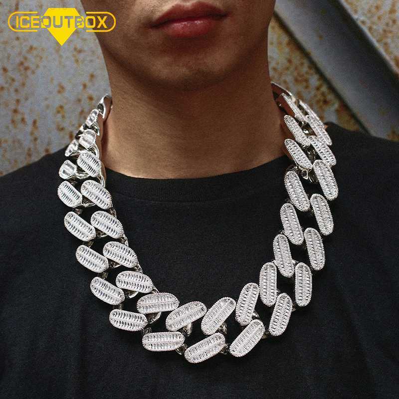40mm Homie Custom White Gold Plated Big Men Double Layer Baguette Cuban Link Chain Necklace
40mm Homie Custom White Gold Plated Big Men Double Layer Baguette Cuban Link Chain Necklace