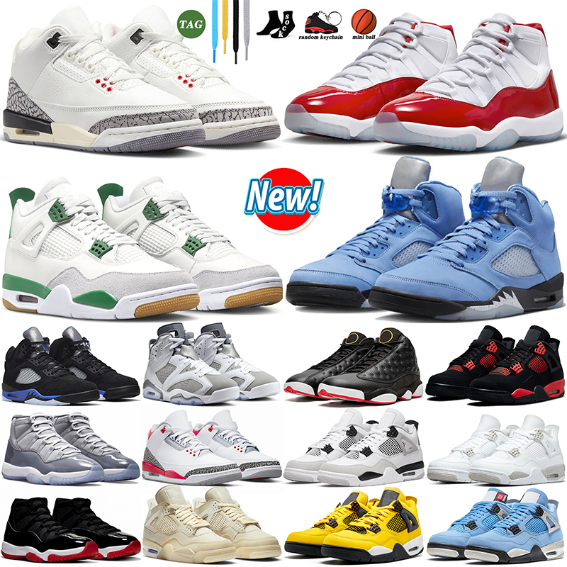 men women basketball shoes 3 4 5 6 11 12 13 cement 3s black cat 4s pine green seafoam unc 5s cherry 11s cool grey concord Flint 13s Playoffs 6s mens trainers sports sneakers
men women basketball shoes 3 4 5 6 11 12 13 cement 3s black cat 4s pine green seafoam unc 5s cherry 11s cool grey concord Flint 13s Playoffs 6s mens trainers sports sneakers