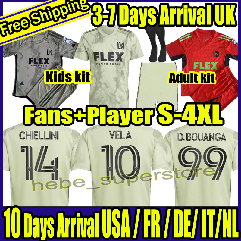 New 23 24 LAFC soccer jerseys 2023 2024 VELA CHIELLINI ACOSTA D.BOUANGA KAYE ROSSI Los Angeles FC Fan and Player Version Football Jersey Adult-Kids Full kit with socks
New 23 24 LAFC soccer jerseys 2023 2024 VELA CHIELLINI ACOSTA D.BOUANGA KAYE ROSSI Los Angeles FC Fan and Player Version Football Jersey Adult-Kids Full kit with socks