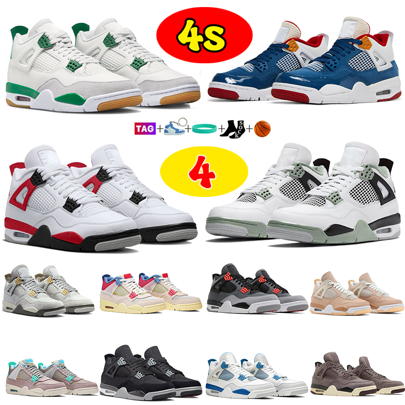 Jumpman 4 jordens Basketball shoes Men jorde 4s Messy Room Pine Green Seafoam Zen Master white x sail Red Cement Craft Photon Dust SE Black Canvas Mens Womens Sneakers, #15- sp taupe haze
Jumpman 4 jordens Basketball shoes Men jorde 4s Messy Room Pine Green Seafoam Zen Master white x sail Red Cement Craft Photon Dust SE Black Canvas Mens Womens Sneakers, #15- sp taupe haze