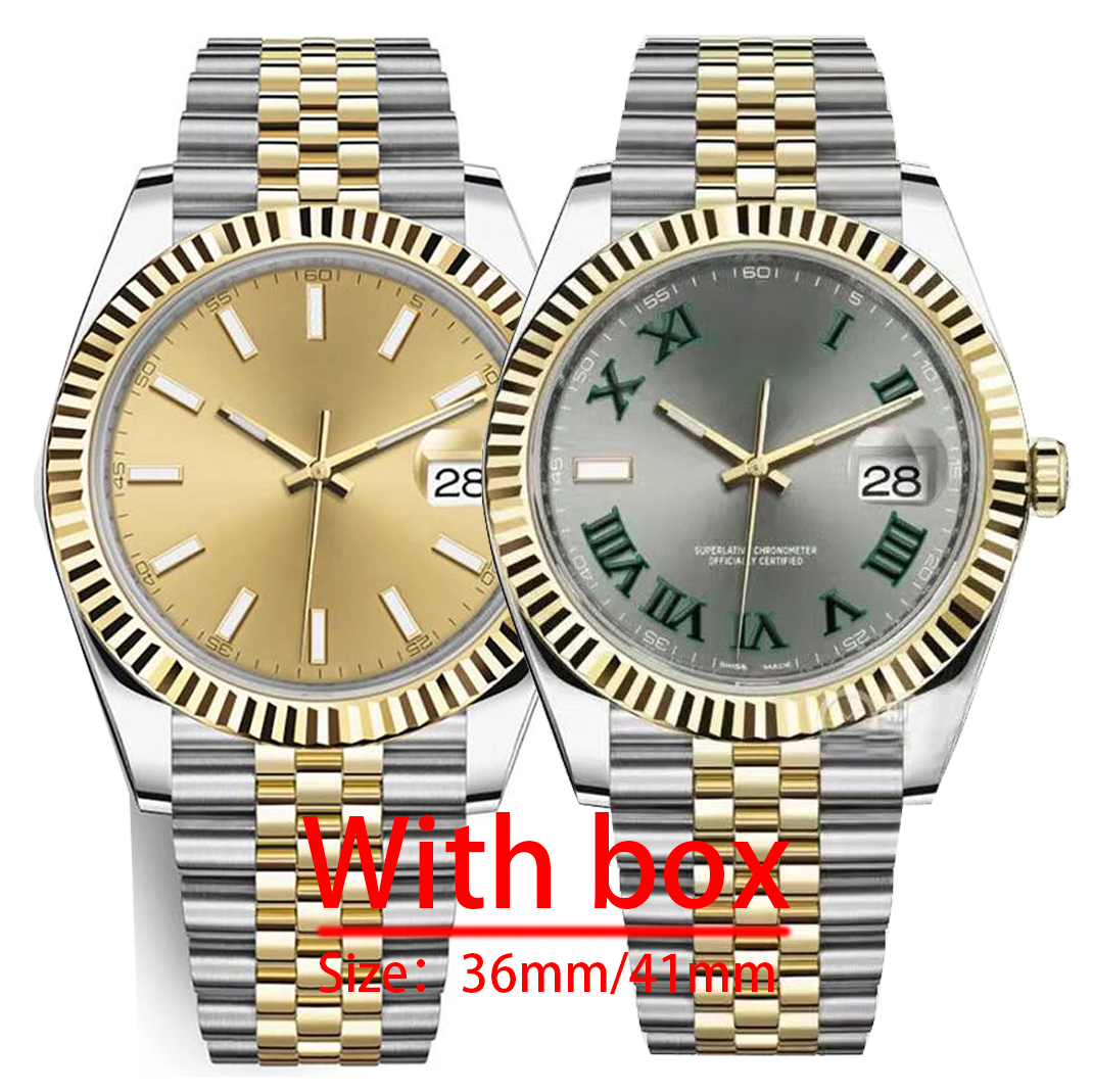 High end Men Watch 41mm Quality Automatic Mechanical 2813 Movement 904L Stainless Steel Luminous Waterproof Sports DATE Mens Womens 36mm Wristwatches u1, As picture
High end Men Watch 41mm Quality Automatic Mechanical 2813 Movement 904L Stainless Steel Luminous Waterproof Sports DATE Mens Womens 36mm Wristwatches u1, As picture