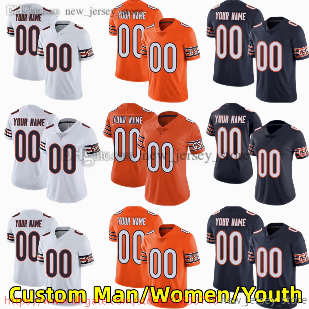Custom S- NCAA Football Jersey 1 JustinFields 29 TarikCohen 58 RoquanSmith 12 AllenRobinson 32 DavidMontgomery 34 WalterPayton 52 KhalilMack Jerseys, Youth only s-xxl
Custom S- NCAA Football Jersey 1 JustinFields 29 TarikCohen 58 RoquanSmith 12 AllenRobinson 32 DavidMontgomery 34 WalterPayton 52 KhalilMack Jerseys, Youth only s-xxl