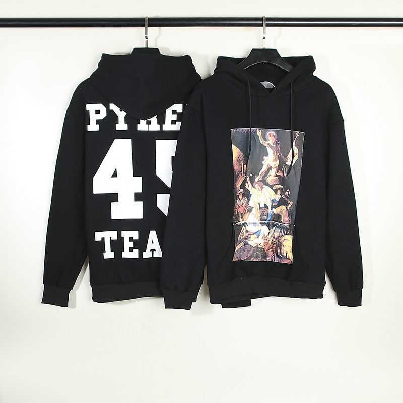 Europe and America High Street Autumn Winter Pyrex Co Bred Tears Vintage Oil Painting Old Hooded Sweater Ins Hoodie, 2429 black
Europe and America High Street Autumn Winter Pyrex Co Bred Tears Vintage Oil Painting Old Hooded Sweater Ins Hoodie, 2429 black