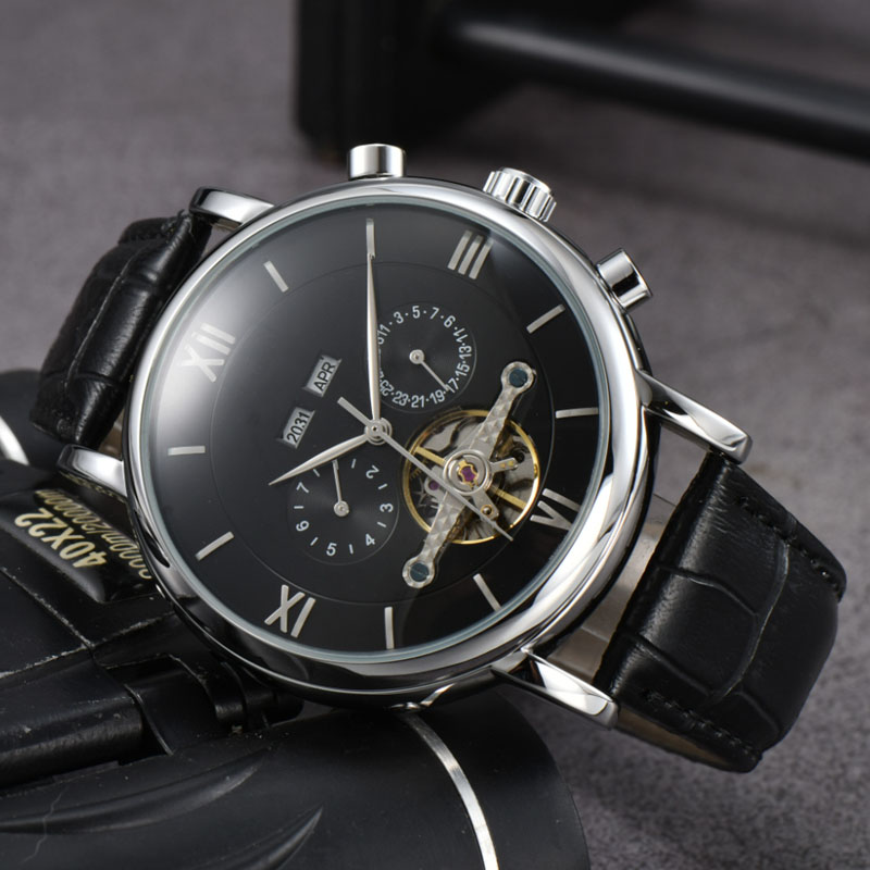 AAA Tops 2023 New Leather Mechanical Men's Stainless Steel Automatic Watch Sports mens Self-wind Watches tourbillon male Wristwatches, 01
AAA Tops 2023 New Leather Mechanical Men's Stainless Steel Automatic Watch Sports mens Self-wind Watches tourbillon male Wristwatches, 01