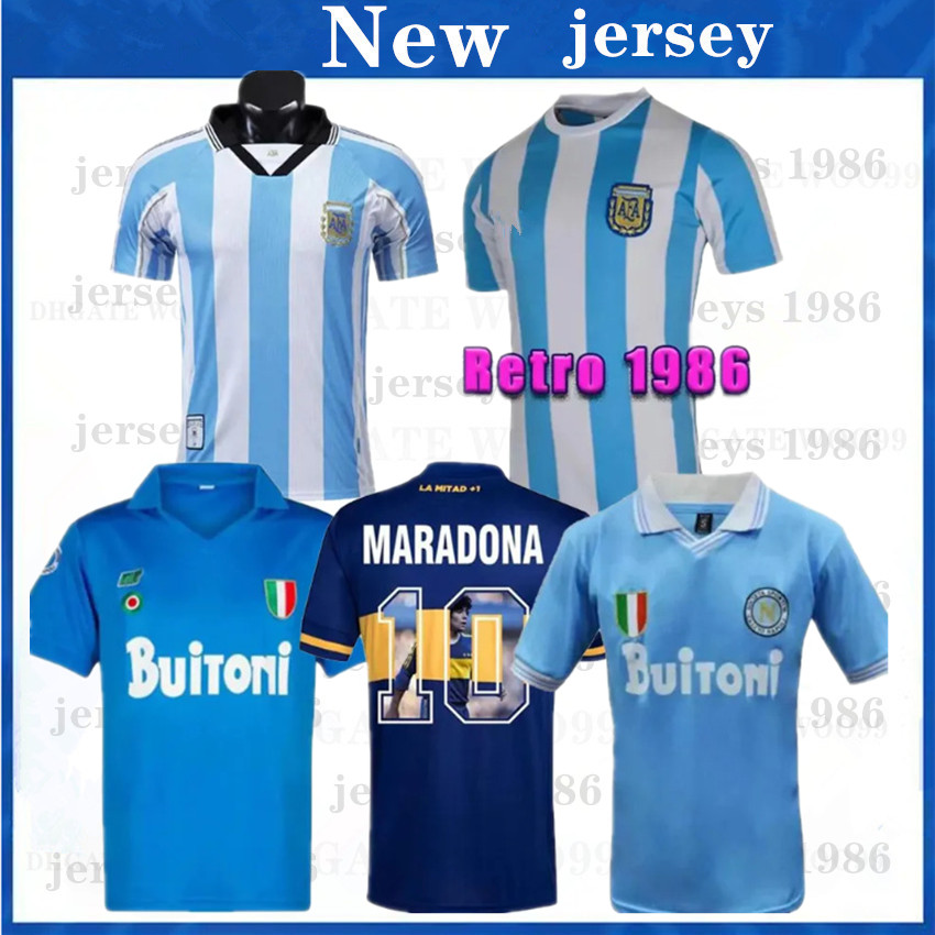 Maradona Retro Argentina Soccer Jerseys 1986 1987 1988 1999 Napoli Boca 1995 87 88 89 91 93 Maillots de football Maradona shirts, 9496
Maradona Retro Argentina Soccer Jerseys 1986 1987 1988 1999 Napoli Boca 1995 87 88 89 91 93 Maillots de football Maradona shirts, 9496