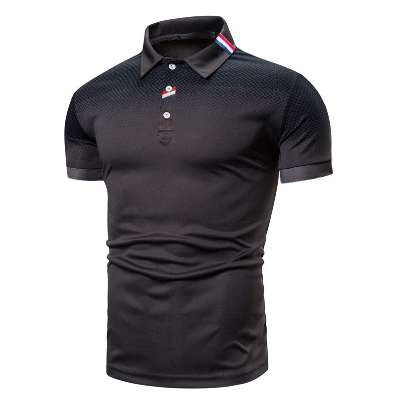 Mens Polos Fashion Top Shirt Work Wear Golf Shirts Tshirt for Men High Quality 230328