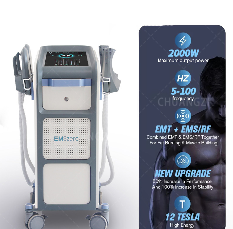 Popular 4 Handles EM Slim RF Muscle Sculpt Fat Reduce EM Slim Neo RF Body Sculpt Machine Manufacturer EMS Neo Sculpt
Popular 4 Handles EM Slim RF Muscle Sculpt Fat Reduce EM Slim Neo RF Body Sculpt Machine Manufacturer EMS Neo Sculpt
