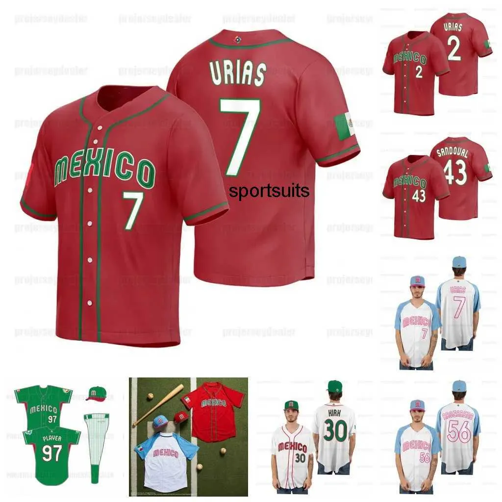 CUSTOM CUSTOM Team Mexico 2023 World Baseball Classic Jersey WBC Julio Urias Alex Verdugo Alex Verdugo Alejandro Kirk Rowdy Tellez Randy Aro, 2023 white-blue 2
CUSTOM CUSTOM Team Mexico 2023 World Baseball Classic Jersey WBC Julio Urias Alex Verdugo Alex Verdugo Alejandro Kirk Rowdy Tellez Randy Aro, 2023 white-blue 2