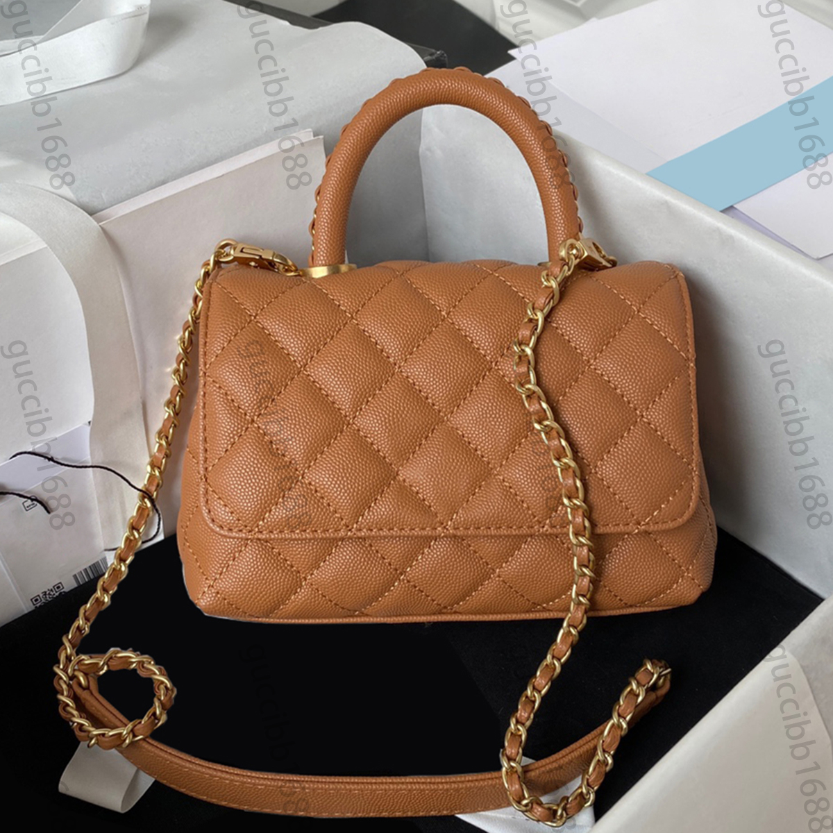 10A Mirror Quality Designer Mini Coco Handle Bag 19cm Caramel Quilted Purse Luxury Womens Real Leather Handbag Crossbody Black Shoulder Chain Strap Bag With Box, Upload pics to contact us
10A Mirror Quality Designer Mini Coco Handle Bag 19cm Caramel Quilted Purse Luxury Womens Real Leather Handbag Crossbody Black Shoulder Chain Strap Bag With Box, Upload pics to contact us