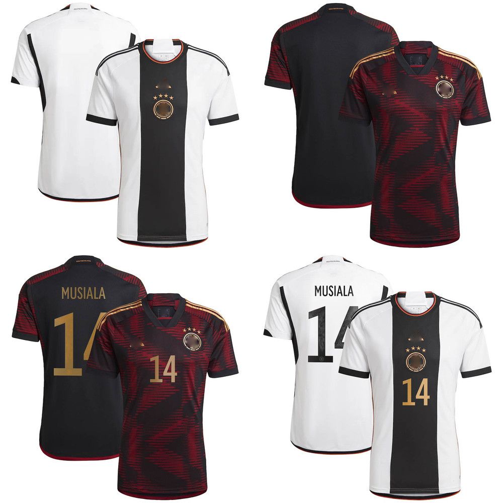 Jersey Men's Germany Jamal Musiala World Cup Qatar 2022 Home Game Away Football Shirt Soccer
Jersey Men's Germany Jamal Musiala World Cup Qatar 2022 Home Game Away Football Shirt Soccer