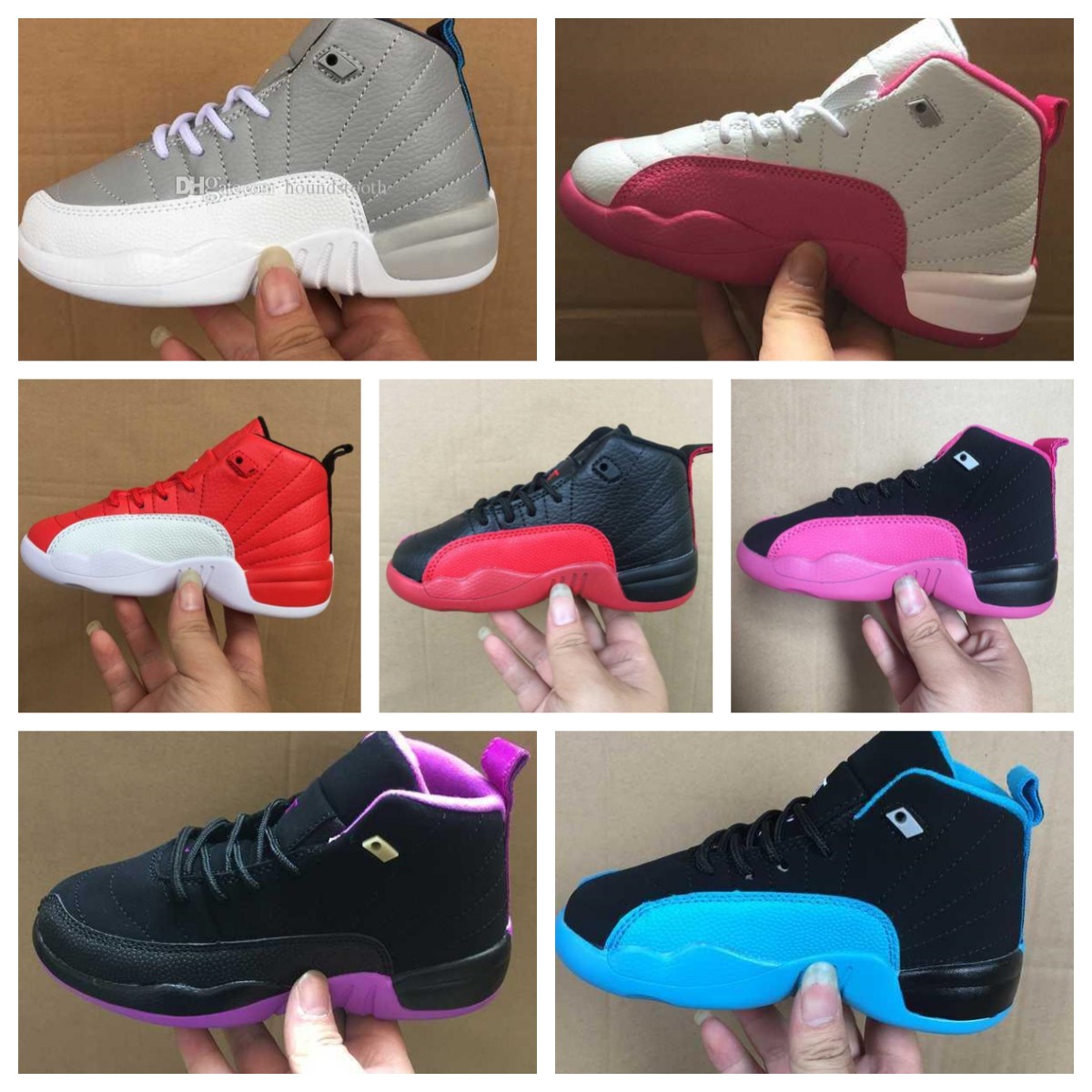 Kids Basketball Shoes jumpman 12s 12 PS Flu Game Black Deadly Pink Gym Red Athletic Sneakers Kid shoe, Gift
Kids Basketball Shoes jumpman 12s 12 PS Flu Game Black Deadly Pink Gym Red Athletic Sneakers Kid shoe, Gift