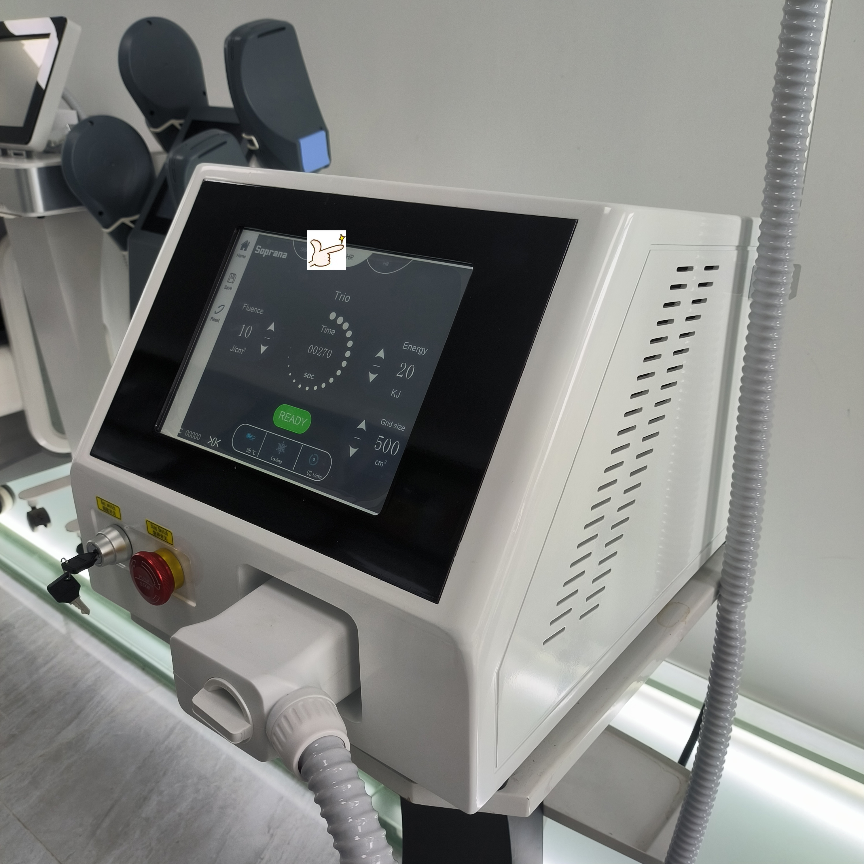2023 New Portable laser power Epilator Ice Platinum 3 Wavelength 808nm Diode Laser Hair Removal Machine 808 Hair Removal Machine
2023 New Portable laser power Epilator Ice Platinum 3 Wavelength 808nm Diode Laser Hair Removal Machine 808 Hair Removal Machine