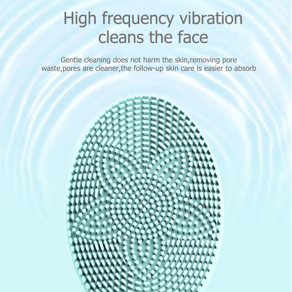 Cleaning Tools Accessories Electric Sonic Cleaning Brushes Silicone Face Massager Lift Cleanshing Tool Blackhead Remover Brush for Drop 230327