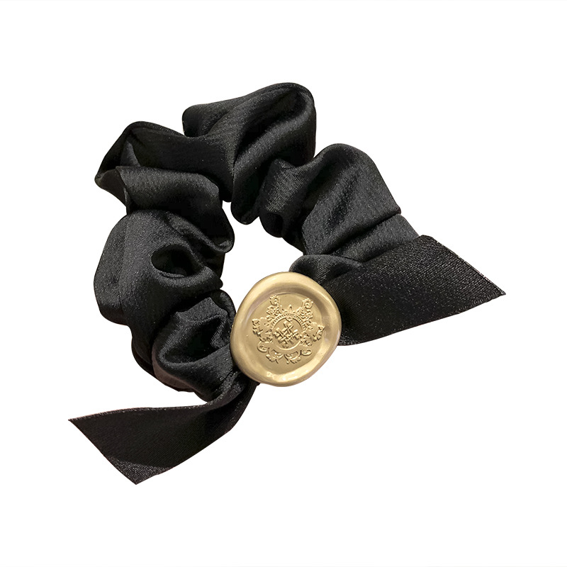 Luxury Designer For Woman Designer Vintage-Inspired Tie for woman With Leather Ribbons - Elegant Mesh & Satin Hair Rope For Women Free Ship Ship