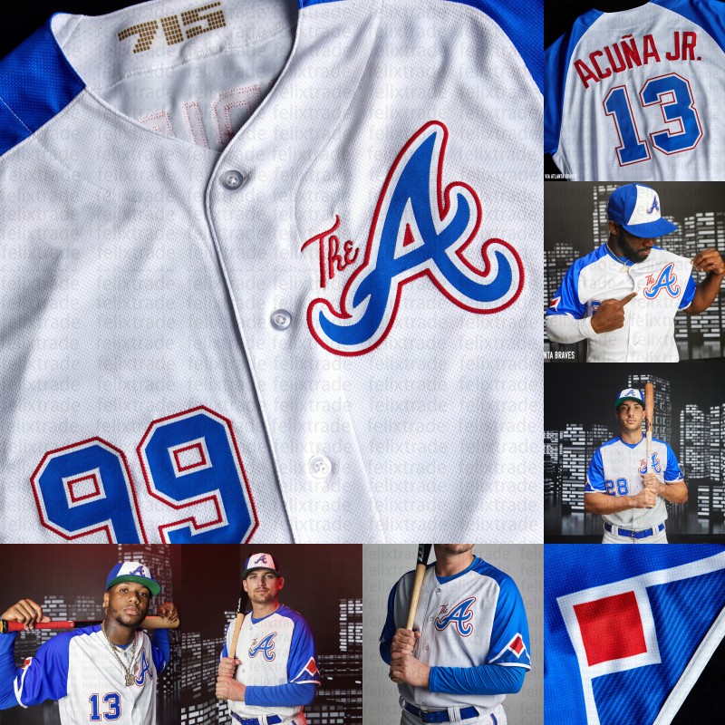 Atlanta Austin Riley Braves 2023 City Connect Jersey Ronald Acuna Jr. Matt Olson Ozzie Albies Max Fried Kirby Yates Spencer Strider Michael Harris II Eddie Rosario, 2023 mens s-xxxl white
Atlanta Austin Riley Braves 2023 City Connect Jersey Ronald Acuna Jr. Matt Olson Ozzie Albies Max Fried Kirby Yates Spencer Strider Michael Harris II Eddie Rosario, 2023 mens s-xxxl white