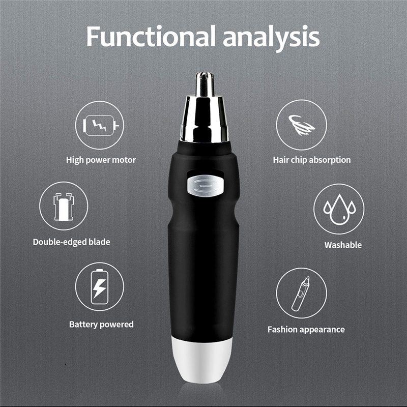 Clippers Trimmers Electric Nose Ear for Hair Men Shaving Removal Razor Beard Cleaning Machine Face Care 230328