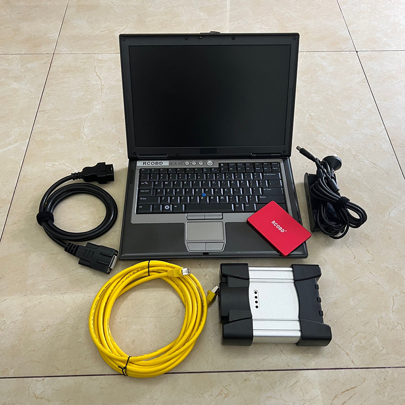 for BMW ICOM Next from Large factory Diagnostic & Programmer for D630 Laptop Ready Use