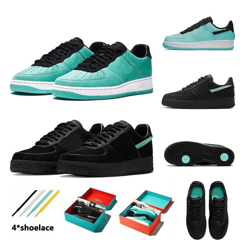 Designer Af 1 Low 1837 Tiffany Shoes Black Blue Multi Color Running Shoes Dz1382-001 Outdoor Sneakers Trainers for Men and Women 36-46, #1
Designer Af 1 Low 1837 Tiffany Shoes Black Blue Multi Color Running Shoes Dz1382-001 Outdoor Sneakers Trainers for Men and Women 36-46, #1