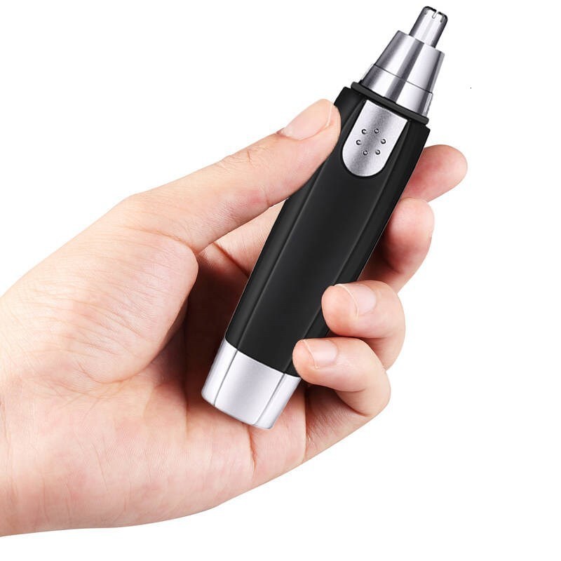 Clippers Trimmers Electric Nose Hair Implement Shaver Clipper Men Women Ear Neck Eyebrow Man Clean Trimer Razor Remover Kit 230328