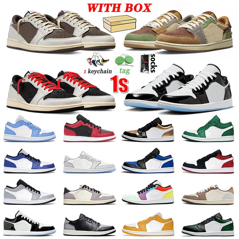 Jumpman 1 Low Basketball Shoes TS 1s Lows Reverse Mocha Olive Concord Unc Gold Toe Light Smoke Grey Pine Green Shadow Black Phantom Fragment Sneakers Mens Women Size 12, B10 cactus jack black toe 36-46
Jumpman 1 Low Basketball Shoes TS 1s Lows Reverse Mocha Olive Concord Unc Gold Toe Light Smoke Grey Pine Green Shadow Black Phantom Fragment Sneakers Mens Women Size 12, B10 cactus jack black toe 36-46