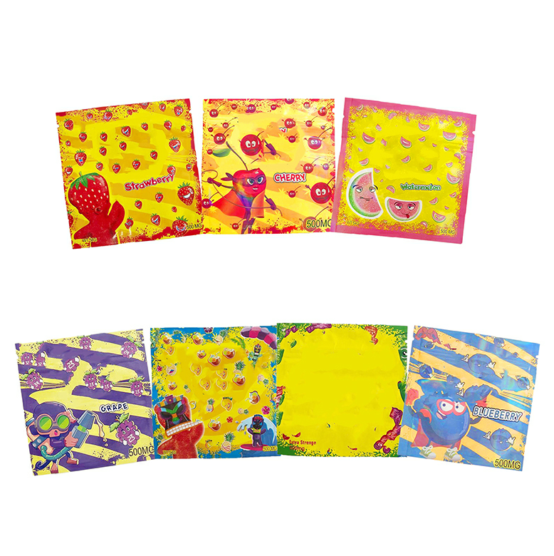 Package bag candy packing Strong sealing Bags resealable edible Packages 500mg grape blueberry cherry Kids Sour gummy wholesale
Package bag candy packing Strong sealing Bags resealable edible Packages 500mg grape blueberry cherry Kids Sour gummy wholesale
