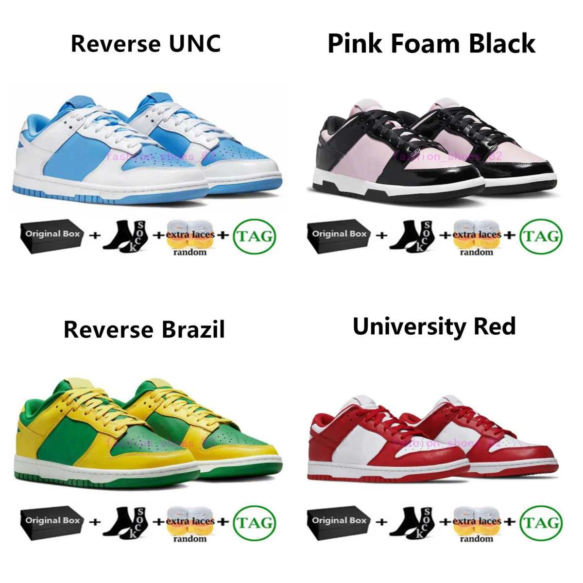 With Box Designer Dunks Men Women Running Shoes Reverse UNC Brazil Panda Pink Foam Black White Fruity Pebbles Purple Lobster Gery Fog Mens Trainers Sports 010, 49
With Box Designer Dunks Men Women Running Shoes Reverse UNC Brazil Panda Pink Foam Black White Fruity Pebbles Purple Lobster Gery Fog Mens Trainers Sports 010, 49