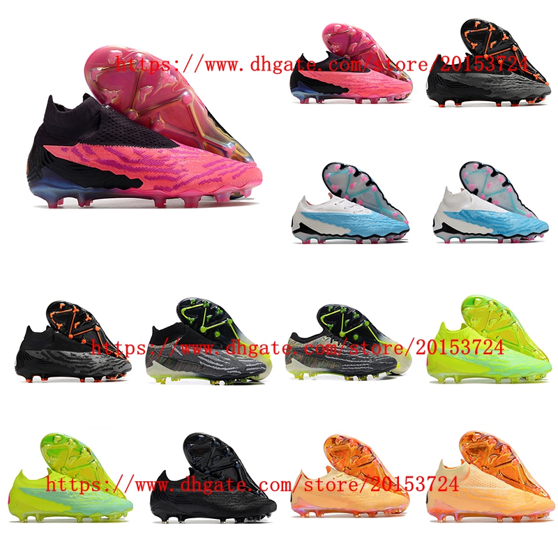 Professional Original Society Soccer shoes Phantom GX Elite DF Pink FG Football Boots Men Outdoor Sports Training Cleats, As picture 1
Professional Original Society Soccer shoes Phantom GX Elite DF Pink FG Football Boots Men Outdoor Sports Training Cleats, As picture 1