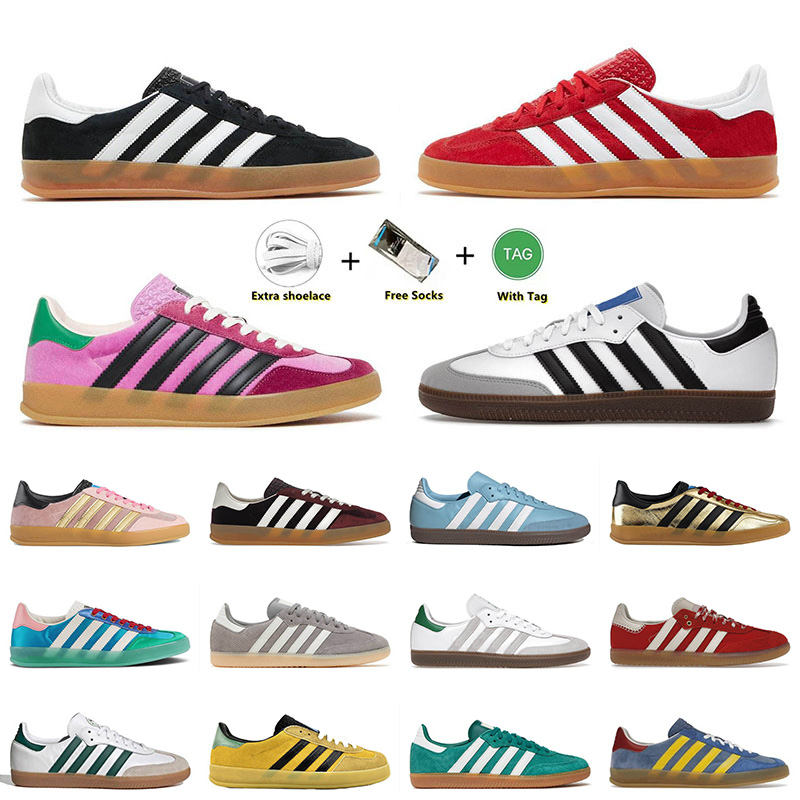 2023 OG Original Samba Shoes Designer Sambas x Vegan Gazelle Mens Women Blakc White Scarlet Gum Pink Velvet Monogram Casual Trainers Plate-forme 36-45, B24 gazelle pink velvet 36-45
2023 OG Original Samba Shoes Designer Sambas x Vegan Gazelle Mens Women Blakc White Scarlet Gum Pink Velvet Monogram Casual Trainers Plate-forme 36-45, B24 gazelle pink velvet 36-45