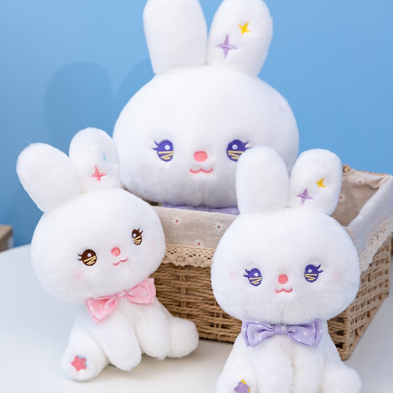 Dolls Cute Bunny Plush Toy Kids Adults - Soft and Cuddly Stuffed Animal Perfect for Gift Giving or Personal Use XJ260303