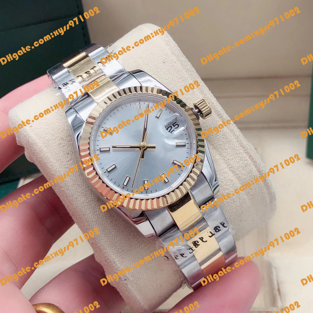High quality women's watch 278273 31mm silver dial gold stainless steel strap sapphire glass ETA 2813 movement automatic m278273 fashion women's watch wristwatch, Silver 1
High quality women's watch 278273 31mm silver dial gold stainless steel strap sapphire glass ETA 2813 movement automatic m278273 fashion women's watch wristwatch, Silver 1
