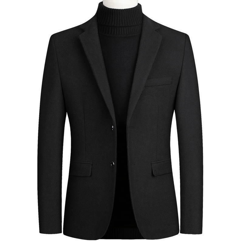 Men's Suits Blazers Blazer Men Jakcet Fashion Men's Suits Wool Suit Jackets Slim Woolen Coats Men's Business Casual Coat 230328