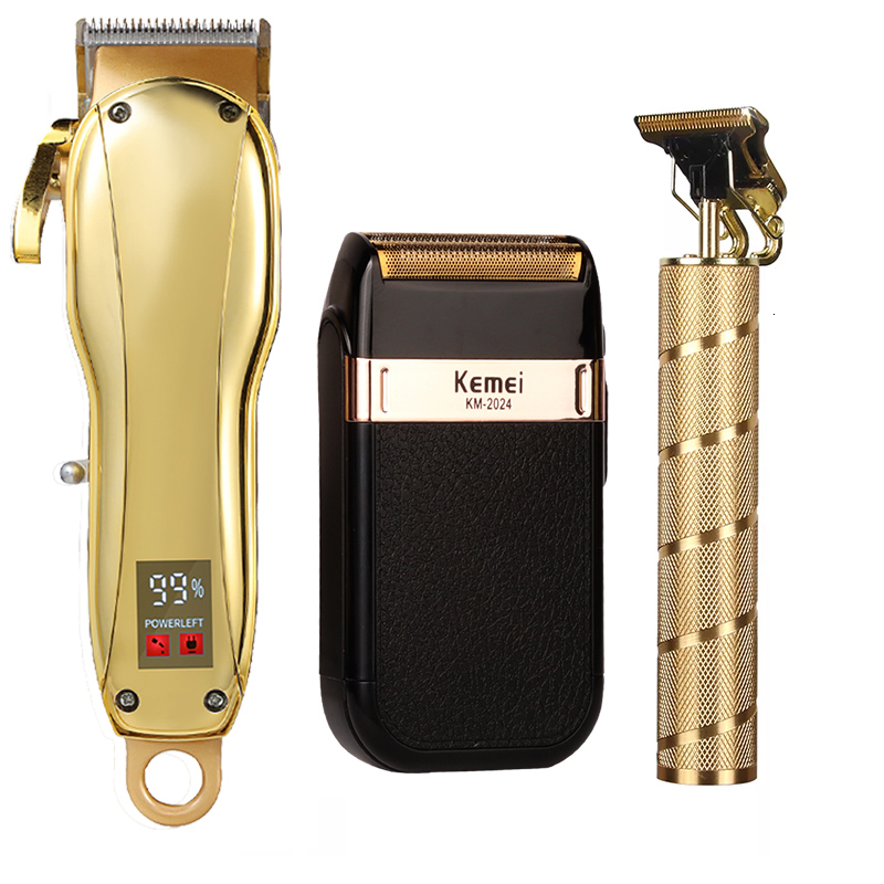 Hair Trimmer WEASTI Clipper Professional Set Electric Cordless Shaver 0mm Barber Cutting Machine for Men Rechargeable Razor 230328