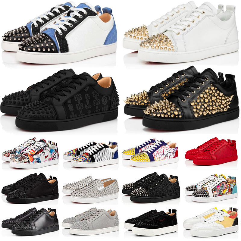 Designer Low Dress Shoes Casual Shoes Sneakers Black White Camo Green Glitter Grey Pink Blue Leather Patent Suede Spikes Trainers Sports Shoe Sneaker With Box 35-47, Color#36
Designer Low Dress Shoes Casual Shoes Sneakers Black White Camo Green Glitter Grey Pink Blue Leather Patent Suede Spikes Trainers Sports Shoe Sneaker With Box 35-47, Color#36