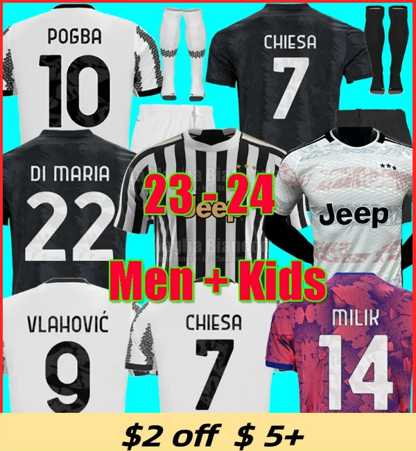 22 23 24 VLAHOVIC CHIESA MILIK soccer jerseys 2023 2024 jUveNtuS POGBA men kids set BONUCCI football shirts kit DI MARIA uniform socks Kean Kostic Fagioli Danilo, 22/23 kids home + socks
22 23 24 VLAHOVIC CHIESA MILIK soccer jerseys 2023 2024 jUveNtuS POGBA men kids set BONUCCI football shirts kit DI MARIA uniform socks Kean Kostic Fagioli Danilo, 22/23 kids home + socks