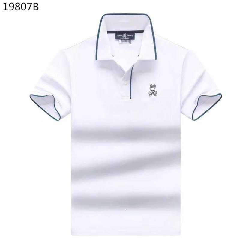 Men's Psycho Bunny Skull Rabbit Polo Shirt Short Sleeve Cartoon Embroidery Collar Solid Fashion Brand Simple #01 98zh, Customize
Men's Psycho Bunny Skull Rabbit Polo Shirt Short Sleeve Cartoon Embroidery Collar Solid Fashion Brand Simple #01 98zh, Customize