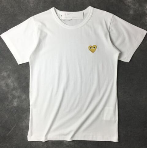 High Quality Europe Fashion Men Designer Play T Shirts Red Heart T-Shirts Commes Casual Women Des Badge Garcons Cotton Embroidery Short Sleeve Summer Tee tops lkgj, Color 19
High Quality Europe Fashion Men Designer Play T Shirts Red Heart T-Shirts Commes Casual Women Des Badge Garcons Cotton Embroidery Short Sleeve Summer Tee tops lkgj, Color 19