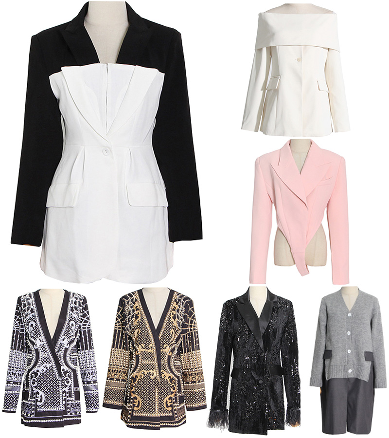 Womens Blouses & Shirts Spring Summer Jackets Thin Outfit Floral Shape Design With Big Belt Blazer Body Suit Holiday Clothes
Womens Blouses & Shirts Spring Summer Jackets Thin Outfit Floral Shape Design With Big Belt Blazer Body Suit Holiday Clothes