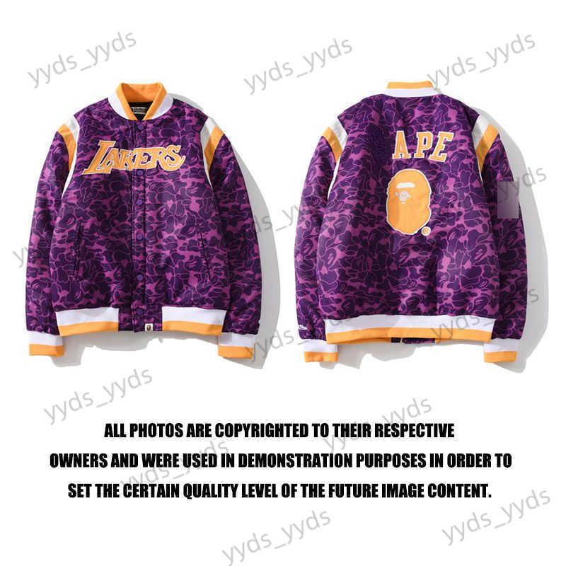 Men's Jackets Jacket Lakers Ape Head Embroidery Camouflage Baseball Jacket Cotton Women T230328, Thin jacket
Men's Jackets Jacket Lakers Ape Head Embroidery Camouflage Baseball Jacket Cotton Women T230328, Thin jacket