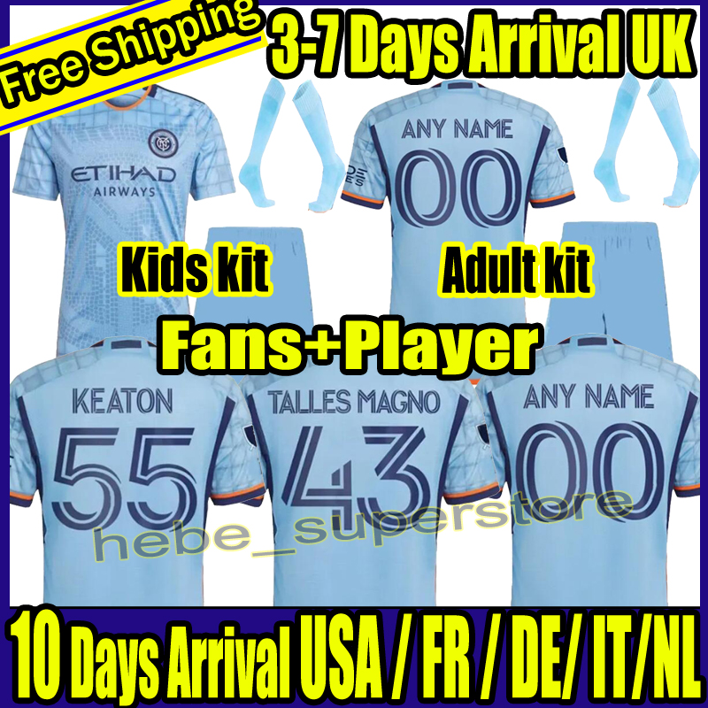 S-4XL MLS 2023 2024 New York City FC soccer jerseys NYCFC 23 24 THIAGO MORALEZ Talles Magno Keaton fans player version Men football shirts Adult Kids Full kit with socks
S-4XL MLS 2023 2024 New York City FC soccer jerseys NYCFC 23 24 THIAGO MORALEZ Talles Magno Keaton fans player version Men football shirts Adult Kids Full kit with socks
