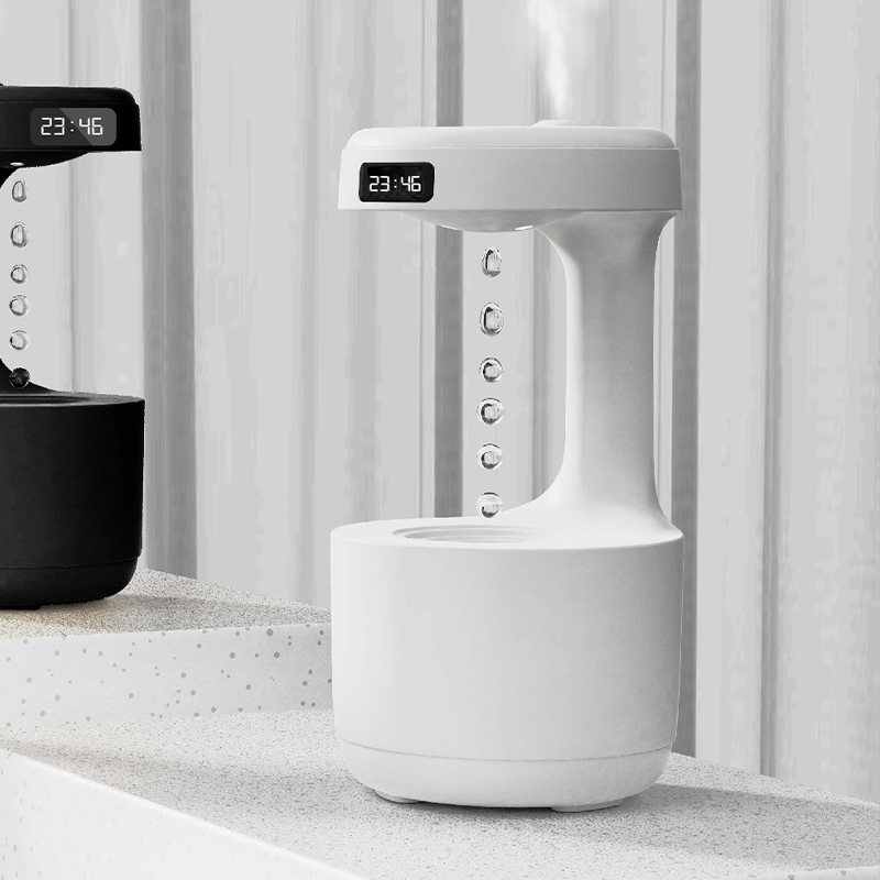 New Hot 800ml Anti Gravity Humidifier for Bedroom Living Room Hotel Home Car Factory Wholesale Directly Anti Gravity Water Drop Humidifier