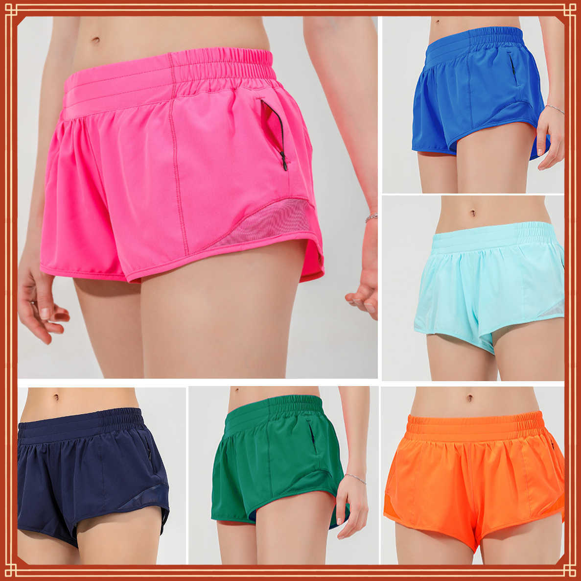 Lulus-08 designers womens yoga Shorts Fit Zipper Pocket High Rise Quick Dry lulus lemon Womens Train Short Loose Style Breathable gym quality cheap Motion current
Lulus-08 designers womens yoga Shorts Fit Zipper Pocket High Rise Quick Dry lulus lemon Womens Train Short Loose Style Breathable gym quality cheap Motion current