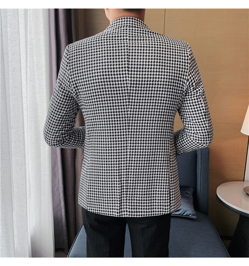 Men's Suits Blazers High Quality Blazer Men's British Style Premium Simple Elegant Fashion Business Casual Gentleman Blazer Professional Wea