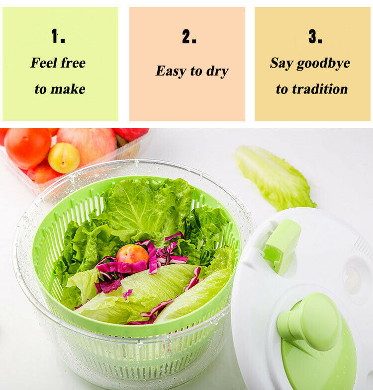 Fruit Vegetable Tools Kitchen Utensils Large Manual Salad Vegetable Washing Machine Drying Machine Household Fruit Dehydrator Salad Drying Machine 230