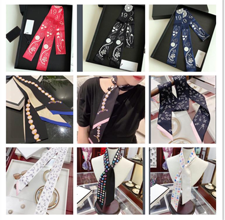 Luxury women Long Scarf scarves designer headband classic handbag Bag scarf high quality silk Hairbands 8x120cm
Luxury women Long Scarf scarves designer headband classic handbag Bag scarf high quality silk Hairbands 8x120cm