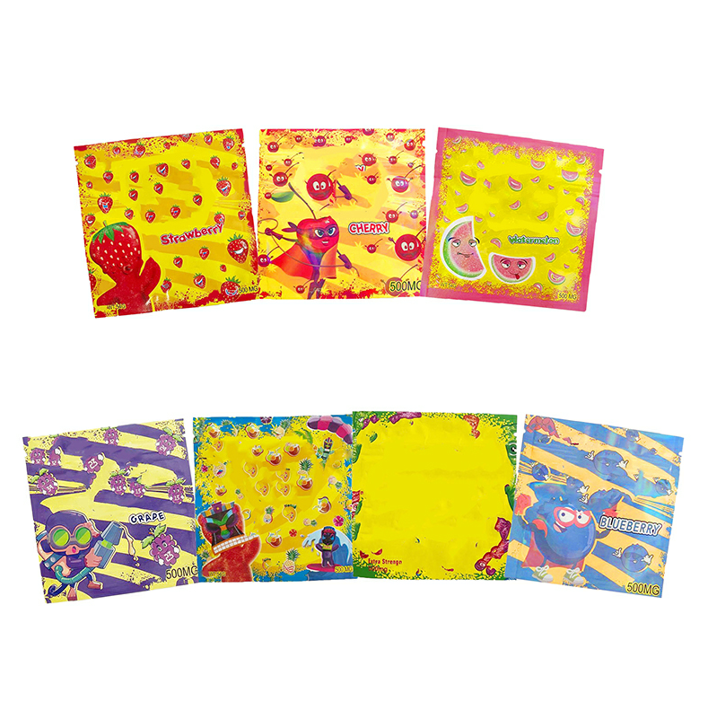 Mylar Bags Zipper Package plastic bag empty edible packaging for candy watermelon Strawberry Smell Proof cookies wholesale
Mylar Bags Zipper Package plastic bag empty edible packaging for candy watermelon Strawberry Smell Proof cookies wholesale