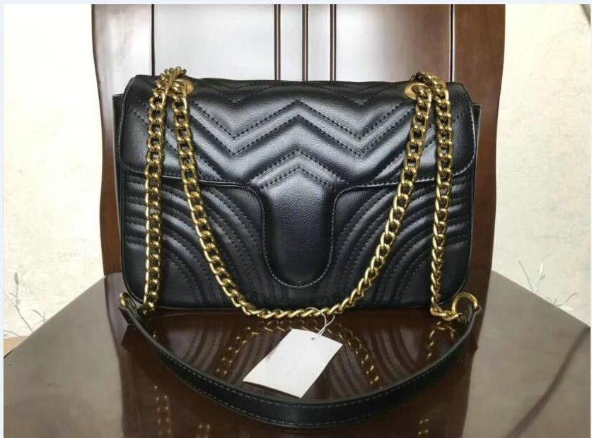 9 color Classic hot selling Marmont messenger bag 446744 handbag high quality leather women's Silver chain shoulder bag kfecf, Red/gold chain
9 color Classic hot selling Marmont messenger bag 446744 handbag high quality leather women's Silver chain shoulder bag kfecf, Red/gold chain
