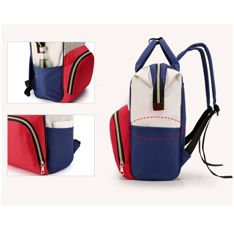 Diaper Bags Large Capacity Nappy Backpack Mummy Baby Mom Multifunction Waterproof Outdoor Travel For Care 230328