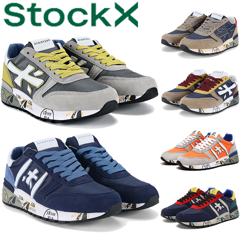 Hot Italy Premiata men running shoes with box designer mick lander django sheepskin genuine leather mens traingers sports sneakers walking jogging training shoe, Color 3
Hot Italy Premiata men running shoes with box designer mick lander django sheepskin genuine leather mens traingers sports sneakers walking jogging training shoe, Color 3