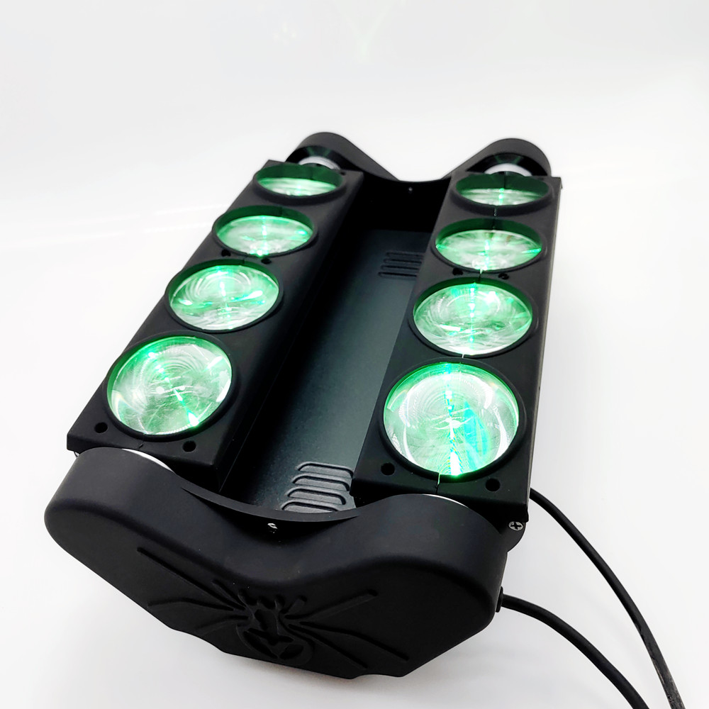 2pcs/lot flight case Moving Head Led Spider Light 8x12W 4in1 RGBW Led Party Light DJ Lighting Beam Moving Head Light
2pcs/lot flight case Moving Head Led Spider Light 8x12W 4in1 RGBW Led Party Light DJ Lighting Beam Moving Head Light